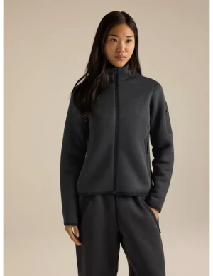 Arc'teryx Covert Cardigan Dames (Maat - XL, Kleur - Black Heather)