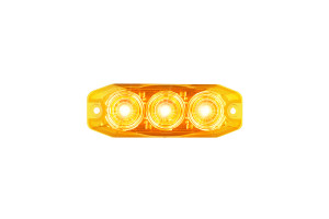 LEDAutolamps Led Autolamps M11 Led Multifunksjonslampe Blinklys Bakover Oransje Glass