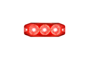 LEDAutolamps Led Autolamps M11 Led Multifunksjonslampe Bremselys Rødt Glass