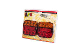 LEDAutolamps Led Autolamps Magnetisk Baklampe