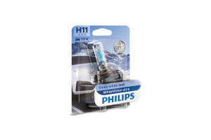 Philips H11 Whitevision Ultra Halogen Pære