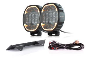 Lumen Cyclops Hp7 Led Dobbel Fjernlyspakke