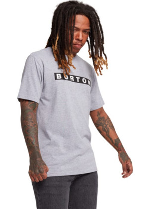 BURTON VAULT SS  - GRAY HEATHER - Man