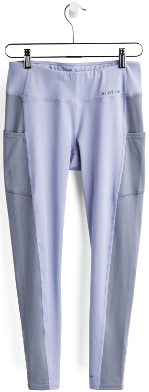 Burton Midweight X Base Layer Pant Wmn FOLKSTONE GRAY FOXGLOVE VIOLET S