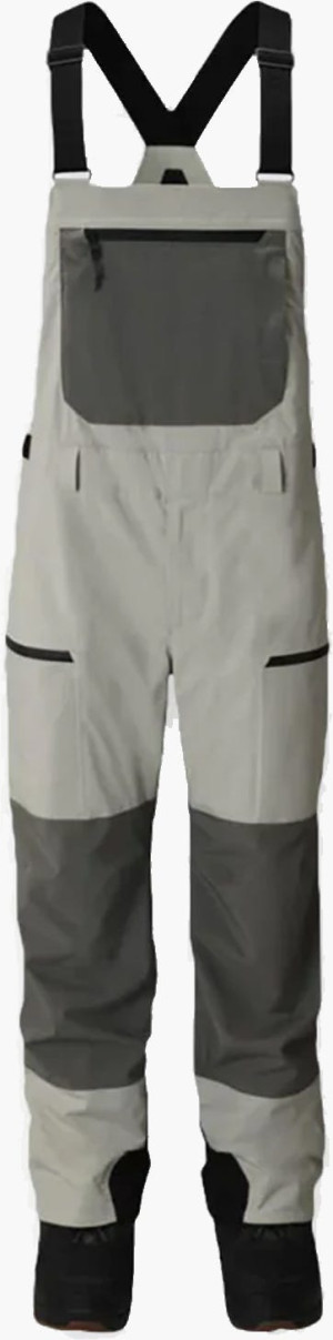 Jones Mtn Surf Bib SMOKE GREY S