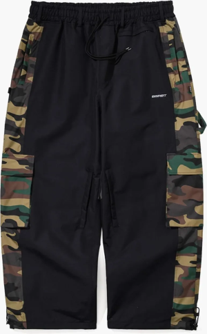 Bs Rabbit Heritage Big Cargo Pocket Super Wide Ventilation Pants Unisex