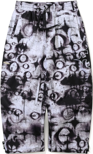Bs Rabbit Lunar Star Super Wide Ventilation Pants SPRAYED WHITE XXL