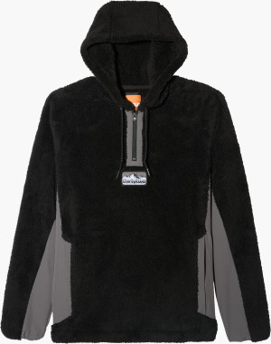 Thirtytwo Arctic Pile Anorak BLACK CHARCOAL L