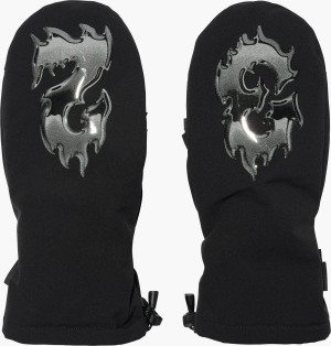 THIRTYTWO CORP MITT XLT  - BLACK SILVER - Man