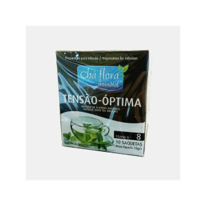 CHA FLORA MUNDIAL 08 - TENSAO OPTIMA INFUSAO 10 SAQUETAS