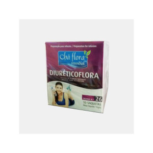 CHA FLORA MUNDIAL 26 - DIURETICOFLORA INFUSAO 10 SAQUETAS