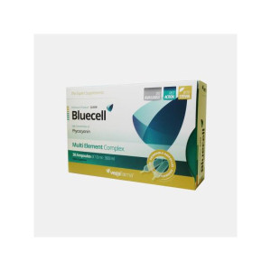 VEGAFARMA SUPER BLUECELL C/ STEVIA 30 AMPOLAS