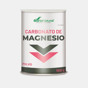 SORIA NATURAL® CARBONATO DE MAGNESIO 150g