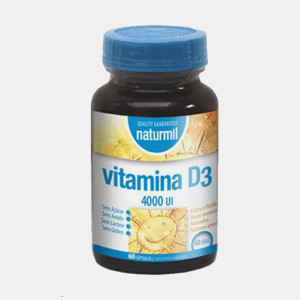 VITAMINA D3 4000IU 60 CAPSULAS NATURMIL