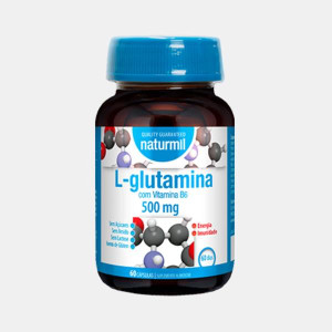 NATURMIL L GLUTAMINA 500mg 60 CAPSULAS