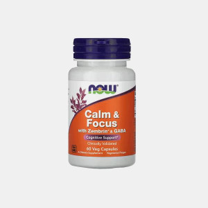 NOW CALM & FOCUS 60 VEG CAPS