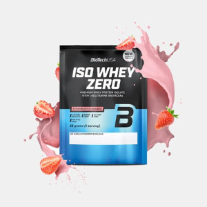 BIOTECH USA ISO WHEY ZERO STRAWBERRY FLAVOURED 25g