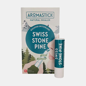 NATURAL INHALER AROMASTICK SWISS STONE PINE 100% NATURAL 0.8ml