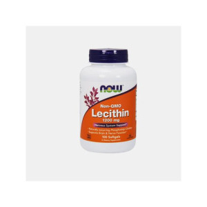 NOW LECITINA DE SOJA 1200mg 100 CAPSULAS