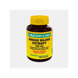 GOOD CARE GINKGO BILOBA EXTRACT 120mg 100 CAPSULAS