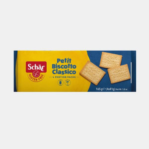SCHAR BOLACHA PETIT SEM GLUTEN 165g