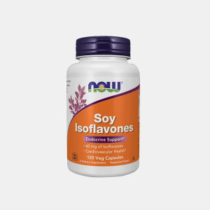 NOW SOY ISOFLAVONES 60mg 120 CAPSULAS VEGETAIS