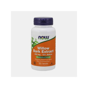NOW SALGUEIRO BRANCO 400mg 100 CAPSULAS