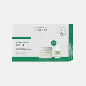 ANNEMARIE BORLIND LL REGENERATION NIGHT CARE SET + BIFASICO ALOE VERA