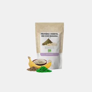 BIOSAMARA® PROTEINA VEGETAL MIX C/ BANANA EM PO 125g