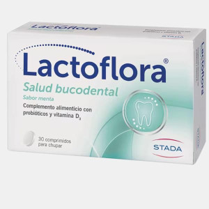 STADA LACTOFLORA SALUD BUCODENTALMENTA 30 COMPRIMIDOS