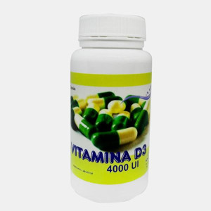 SERGIFARMA® VITAMINA D3 4000UI 60 CAPSULAS