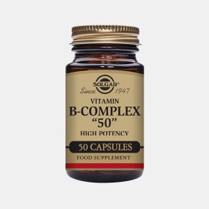 SOLGAR VITAMIN B COMPLEX 50mg 50 CAPSULAS