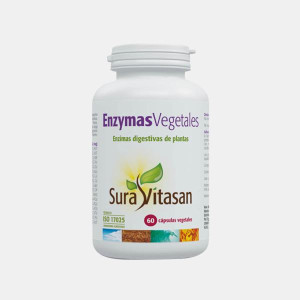 SURA VITASAN ENZIMAS DIGESTIVAS DE PLANTAS 60 CAPSULAS