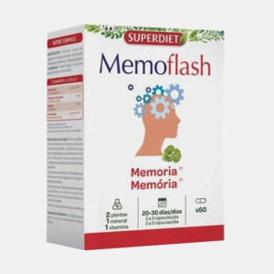 SUPER DIET MEMOFLASH 60 CAPSULAS