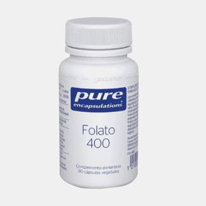 Pure FOLATO 400 90 CAPSULAS VEGETAIS