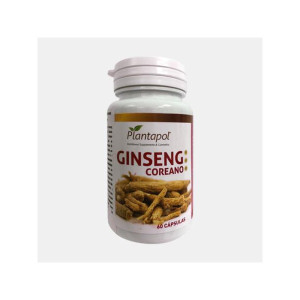 GINSENG COREANO 500mg 60 CAPSULAS PLANTAPOL
