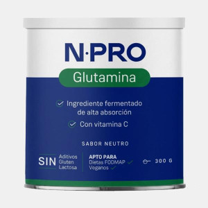 PREMIO NPRO GLUTAMINA SABOR NEUTRO 300g