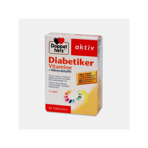 DOPPEL HERZ AKTIV DIABETIKER VITAMINE 30 COMPRIMIDOS