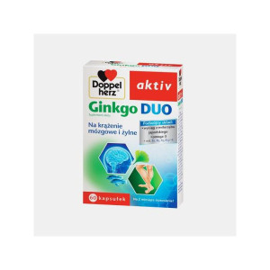 DOPPEL HERZ AKTIV GINKGO DUO 60 CAPSULAS