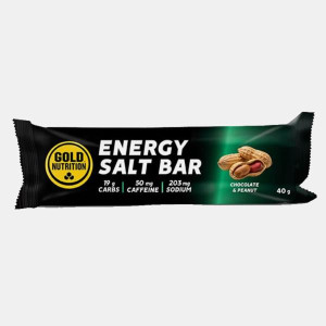 GOLD NUTRITION ENERGY SALT BAR CHOCOLATE & PEANUT 40g