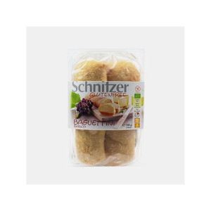 SCHNITZER BAGUETE BRANCA S/GLUTEN BIO 200g