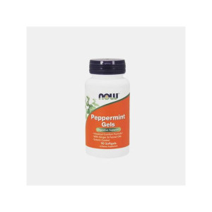 NOW PEPPERMINT GELS 90 CAPSULAS
