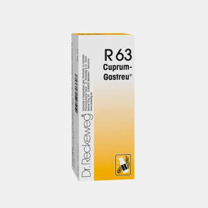 DR. RECKEWEG R63 50ml - Arteriopatia Periférica, Cãibras Musculares