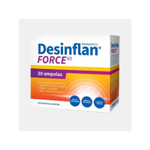 FARMODIÉTICA® DESINFLAN FORCE RX 30 AMPOLAS