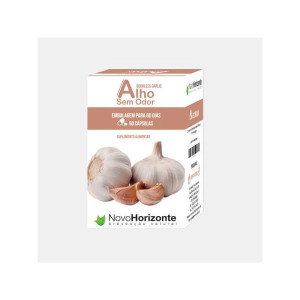 NOVO HORIZONTE® ALHO S/ ODOR 1000mg 60 CAPSULAS