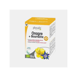 PHYSALIS ONAGRA + BORRAGEM 60 CAPSULAS