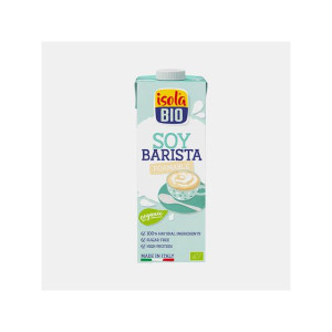 ISOLA BEBIDA DE SOJA BARISTA S/ ACUCAR BIO 1Lt