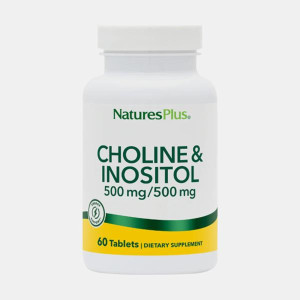 NATURES PLUS CHOLINE & INOSITOL 500/500mg 60 COMPRIMIDOS
