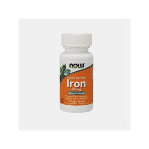 NOW IRON DOUBLE STRENGTH 36mg 90 CAPSULAS