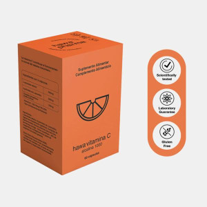 HAWA® HAWA VITAMINA C ALCALINA 1000 60 CAPSULAS